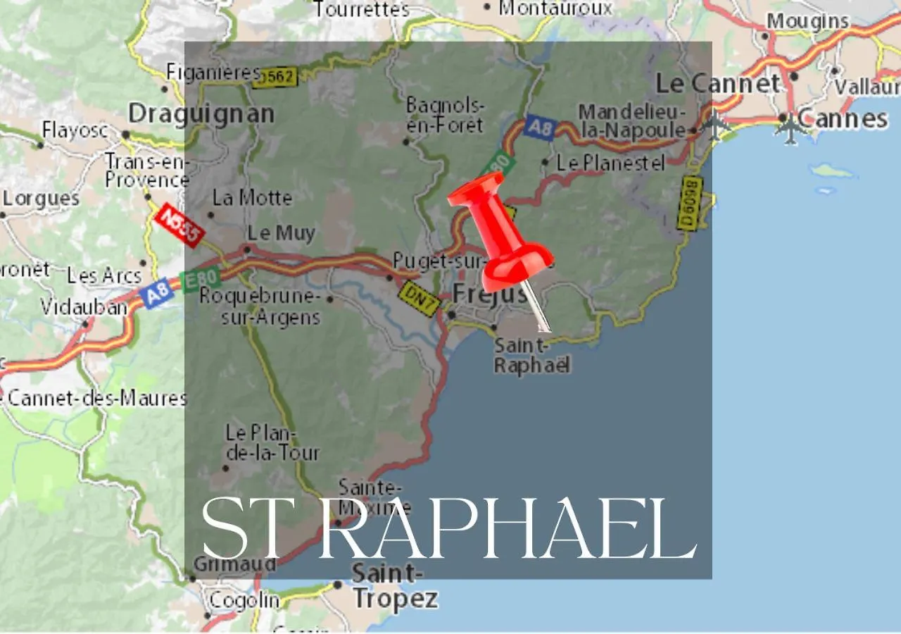 Villa L'Eden Des Gemeaux - 6Pers-Wifi-Parking-Jardin - Capitalchic Services Saint-Raphael Saint-Raphael (Var)