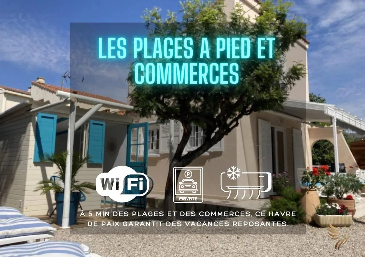 Villa L'Eden Des Gemeaux - 6Pers-Wifi-Parking-Jardin - Capitalchic Services Saint-Raphael